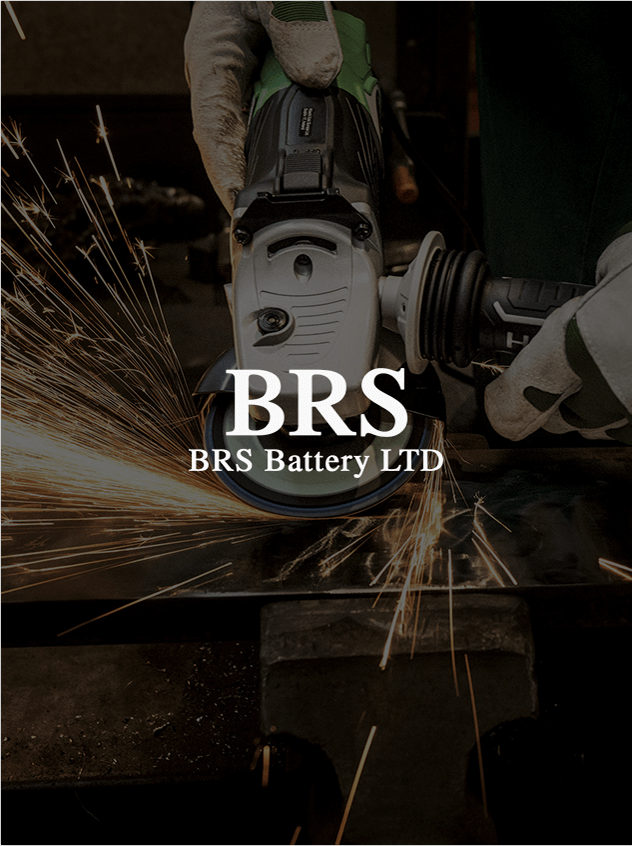 BRS business logo designed above industrial machine Photography